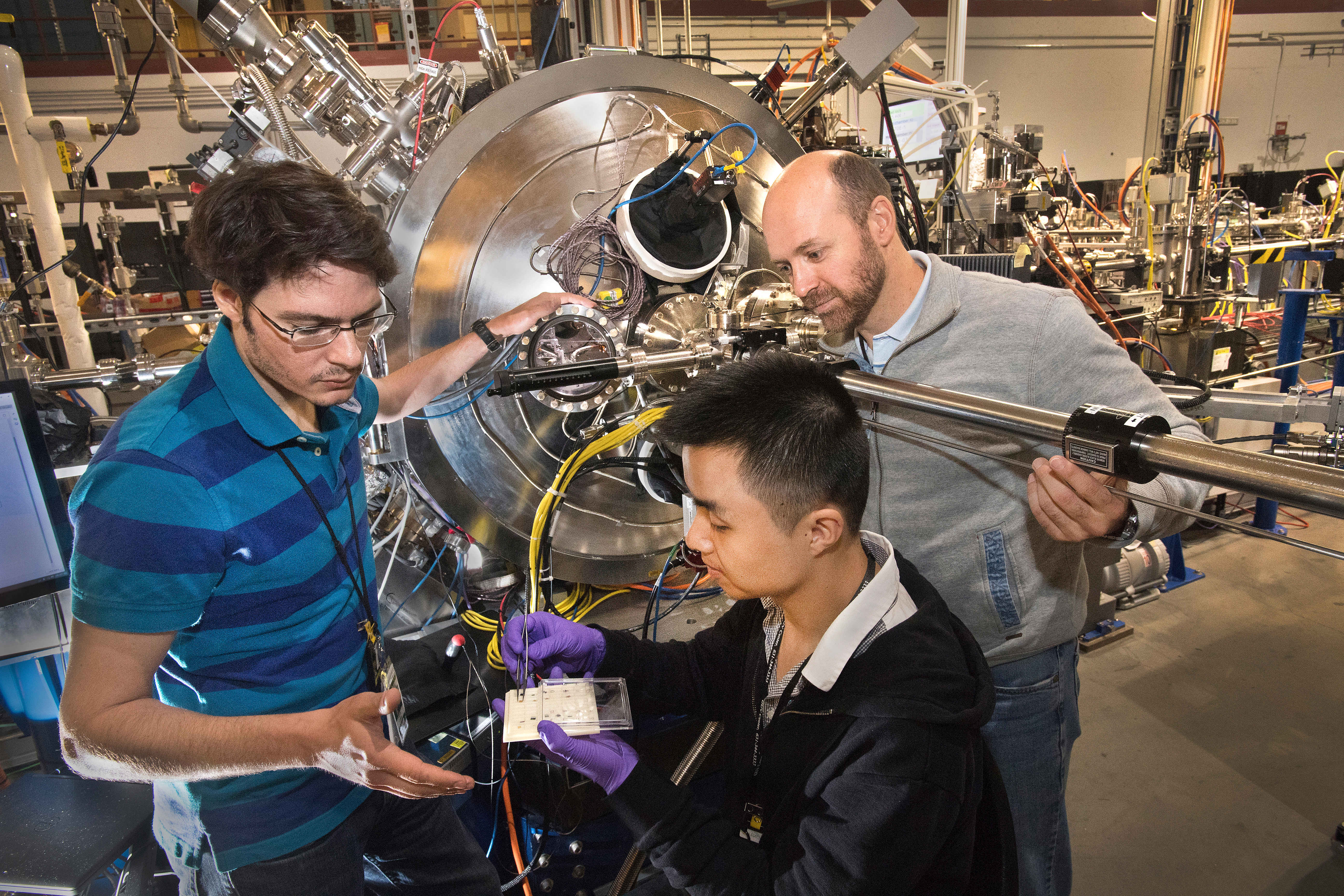 Beamtime @ NSLS-II, CSX-1 beamline (Jun 2017)