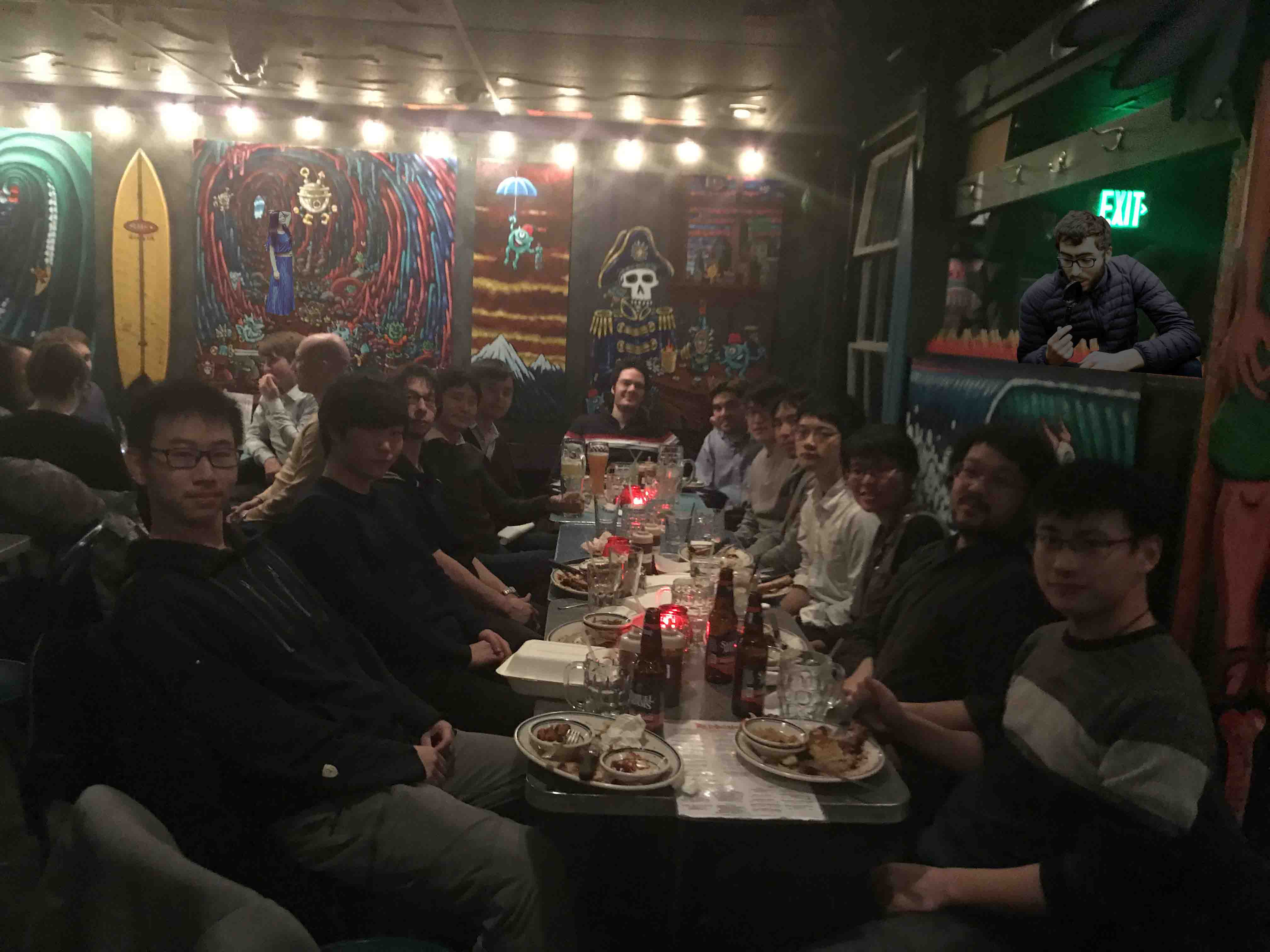 Group dinner (with Checkelsky Lab)