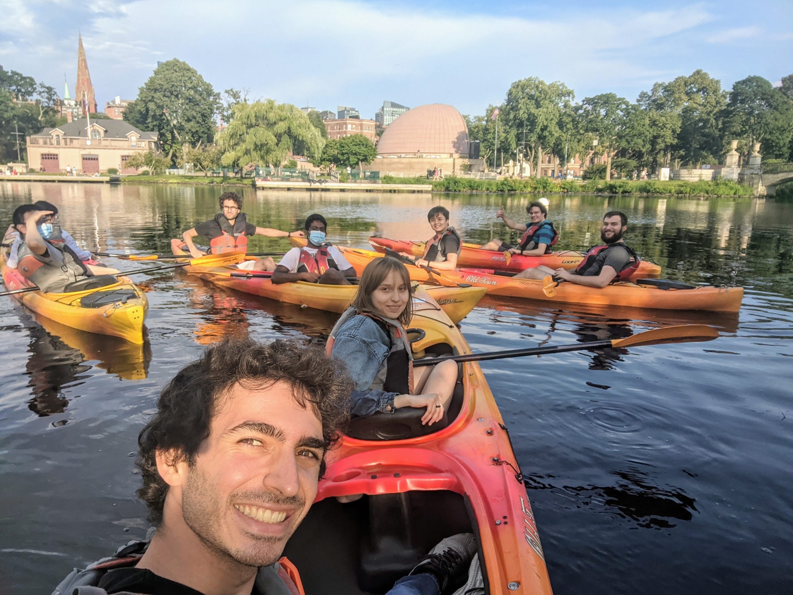 Kayaking on the Charles (Jul '21)